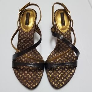 Louis Vuitton Strappy Heels